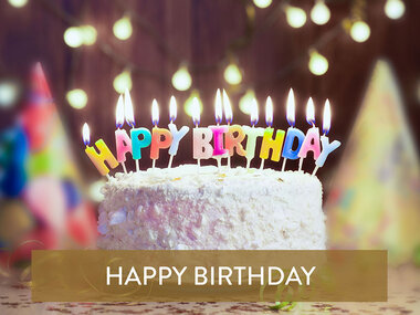 Tanti auguri! Soggiorni, sapori, avventure e momenti benessere per i tuoi 60 anni