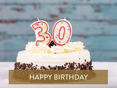 Buon compleanno! Un mondo di momenti speciali per i tuoi 30 anni