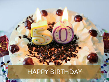 Buon compleanno! Soggiorni, cene, avventure e parentesi di benessere per i tuoi 50 anni