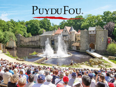 Puy du Fou® 2026 - Séjour famille 2 jours - 1 nuit pour 2 adultes et 2 enfants - Hôtel La Citadelle