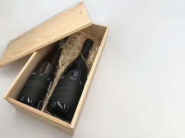 Coffret de 2 bouteilles de vin biodynamique et naturel à domicile