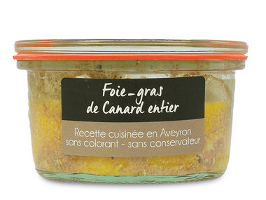 Foie gras de canard entier de fabrication artisanale