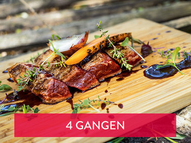4-gangenmenu met wijn of cava