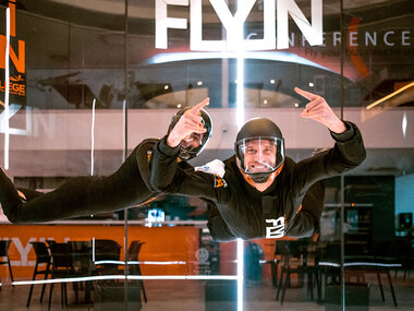 Simulation de chute libre en salle pour 1 personne à Liège