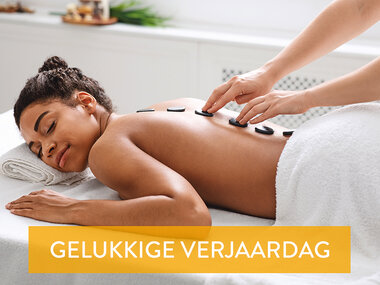 Wellnessmoment voor de jarige: massage of lichaamsverzorging