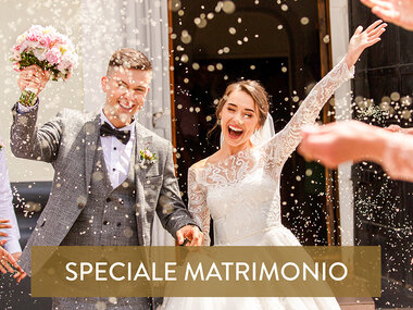 Ad un passo dal Sì: 1 notte in hotel 5* con accesso Spa per novelli sposi