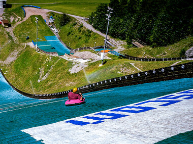 Mountain Tubing für 2 in der Swisscom Nordic Arena in Kandersteg