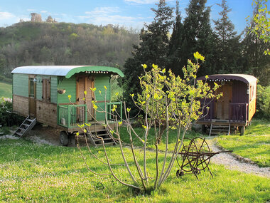 5 jours en roulotte en famille près de Valence