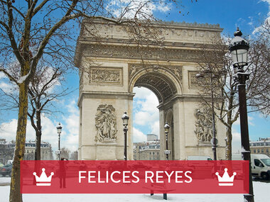 Escapada de Reyes en París: 1 noche con desayuno para 2