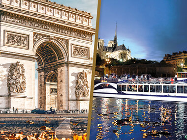 L'amour in Paris: 2 Übernachtungen mit Bootsfahrt und Dinner für 2
