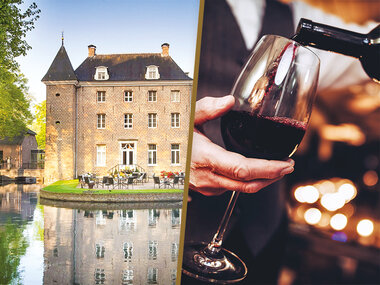 Romantische 2-daagse: kasteelverblijf en wijnproeverij voor 2