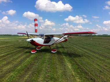 25 minuten vliegplezier in een ULM nabij Namen