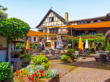 2 jours gourmets près de Strasbourg en hôtel 4* avec dîner en restaurant primé et accès à l'espace détente