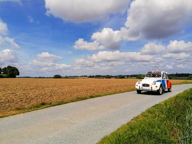 Excursion en voiture d'une journée en Citroën 2 CV