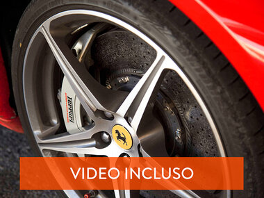 Brividi alla guida a Castelletto di Branduzzo con 2 giri su Ferrari 458
