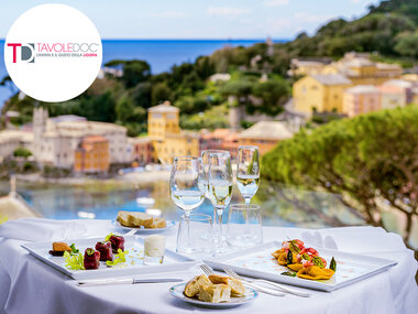 Pranzo o cena gourmet di 4 portate in un esclusivo ristorante a Sestri Levante