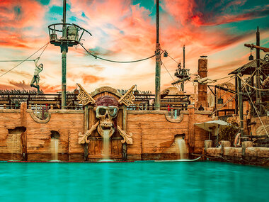 Journée d'aventure au parc aquatique Pirates World au Cap d'Agde pour 2 personnes