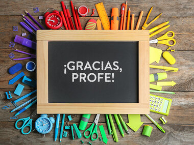 ¡Al mejor profe del mundo!