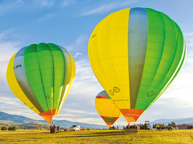 1 vuelo en globo por Bages con brindis para 2 personas