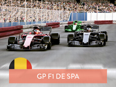 Gran Premio F1 de Bélgica (17-19 julio 2026): 2 entradas Bronze para 3 días
