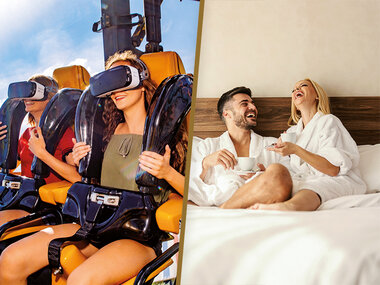 Billets d’entrée pour 2 adultes 2026 à Bobbejaanland et séjour à l’hôtel pour 1 nuit à proximité du parc