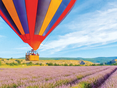Vol en montgolfière aux portes du Luberon en semaine