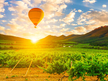 Vol en montgolfière pour 2 au-dessus des vignobles de Bourgogne en semaine