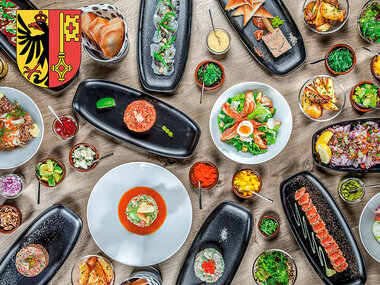 Zweisamkeit und Kulinarik: Dinner für 2 im internationalen Genf