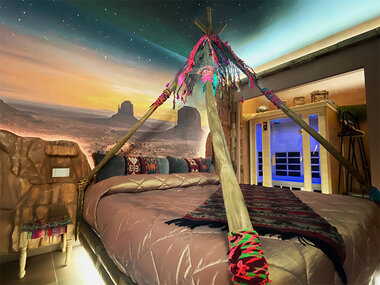 1 notte in Suite Sioux con idromassaggio e sauna a Montecatini Terme