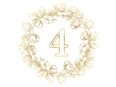 ¡Feliz 4º aniversario de boda!