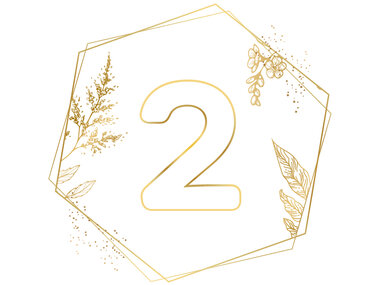 Gelukkige 2de huwelijksverjaardag!