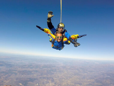 Salto en paracaídas de 3000 metros en Évora, Portugal