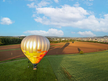 Magische Heißluftballonfahrt in Deutschland