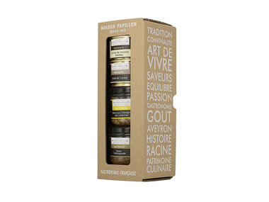 Assortiment de terrines coffret bio livré à domicile