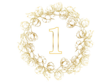 Felice 1º anniversario di matrimonio!