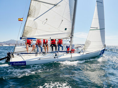Iniciación a la navegación a vela para 2 personas en las Rías Baixas, Galicia