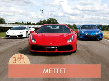 3 rondes racen in een Lamborghini, Ferrari of Porsche in Mettet
