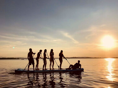 Aktivurlaub in Traunstein mit Stand-Up-Paddling und Dinner