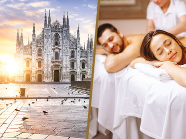 2 notti e un romantico massaggio a Milano