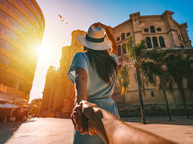 Romantischer Aufenthalt in Europa