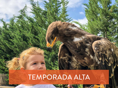 Parque Tierra Rapaz: 2 entradas de adulto y 1 entrada para niño