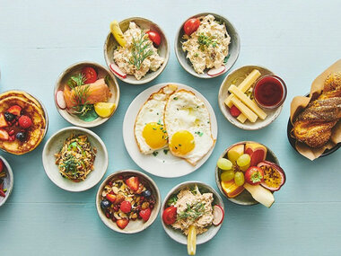 Stort brunchbræt for 2 hos Café Lucca