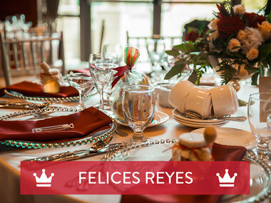Mamá, eres la reina. ¡Felices Reyes!