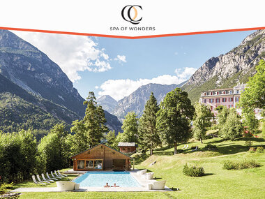 Romantica fuga QC Terme: 1 notte e accesso Spa