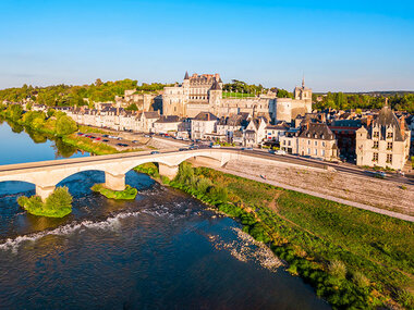 Vol en montgolfière pour 2 au-dessus du château d'Amboise en semaine