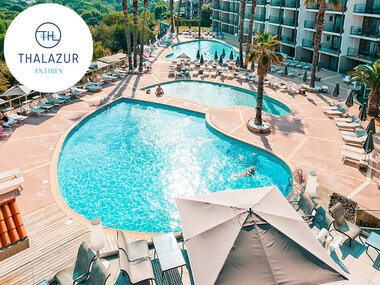 Séjour de 2 nuits en hôtel 4* avec journée au spa marin à Antibes