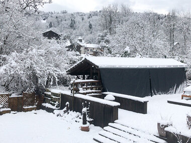 Séjour en chalet à la montagne : 2 jours en chambre d'hôtes avec spa près de Samoëns