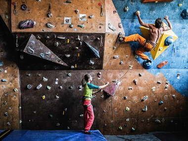 Clase de escalada de 1 hora en España para 1 persona con material