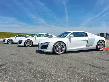 Stage de pilotage : 5 tours sur le circuit de Mettet en Audi R8 V10