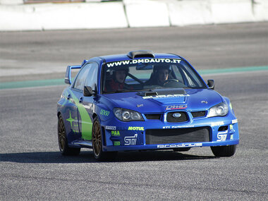 2 giri alla guida di una Subaru Rally sul Circuito Castelletto di Branduzzo